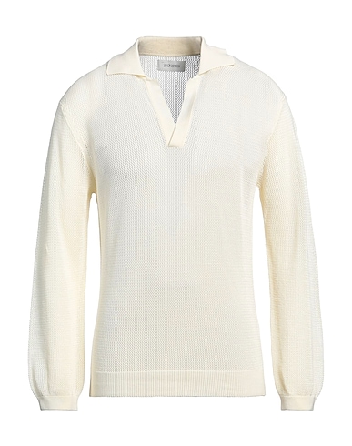 LANEUS Sweater Ivory 100% Cotton