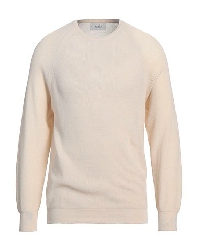 LANEUS Sweater Ivory 100% Cotton