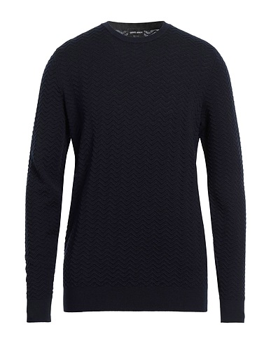 GIORGIO ARMANI Jumper Midnight blue 94% Virgin Wool, 6% Polyester