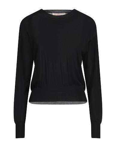 JUCCA Pullover Nero 100% Cupro