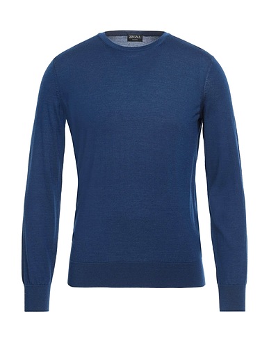 ZEGNA Maglia in Cachemire Blu navy 70% Cachemire, 30% Seta