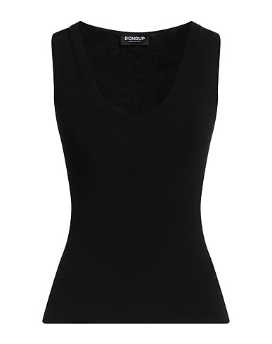 DONDUP Top Black 70% Viscose, 30% Polyester
