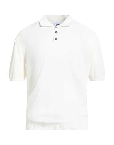 ALPHA STUDIO Jumper White 100% Cotton