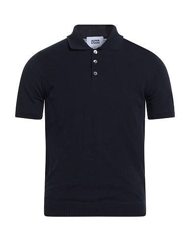 ALPHA STUDIO Jumper Midnight blue 100% Cotton