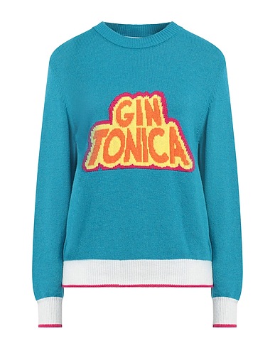 NENETTE Jumper Azure 35% Polyamide, 30% Viscose, 30% Wool, 5% Cashmere