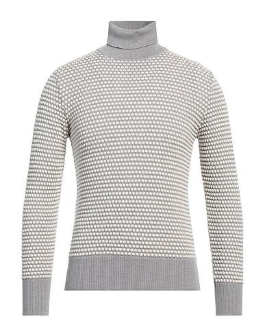 GRP Polo neck Grey 100% Merino Wool