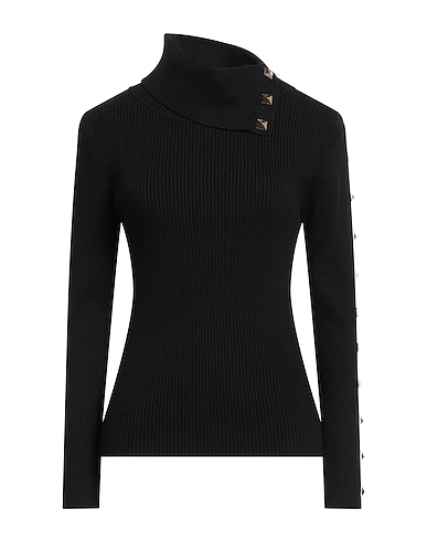 NO SECRETS Turtleneck Black 48% Viscose, 32% Polyester, 20% Polyamide