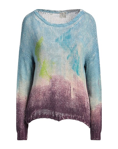 F CASHMERE Sweater Sky blue 100% Silk