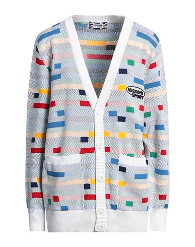 MISSONI Cardigan White 100% Cotton