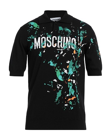 MOSCHINO Sweater Black 100% Virgin Wool