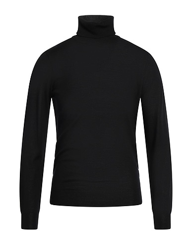 LIU •JO MAN Turtleneck Black 100% Wool