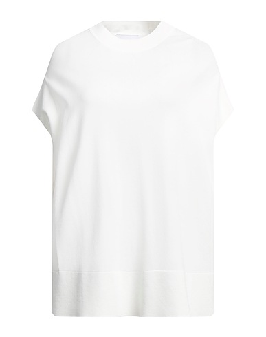 ALPHA STUDIO Jumper Off white 65% Viscose, 35% Nylon