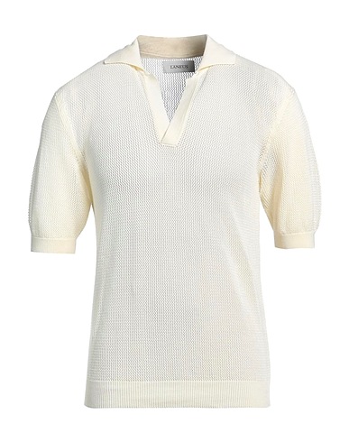 LANEUS Sweater Cream 100% Cotton