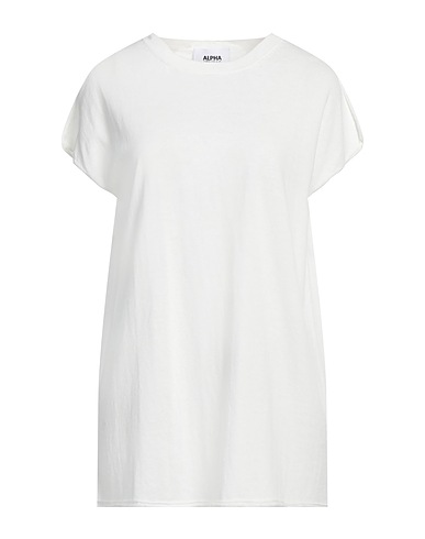 ALPHA STUDIO Jumper Off white 100% Cotton