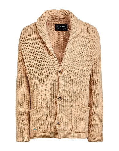 ALANUI Cardigan Sand 64% Cashmere, 36% Cotton