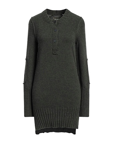 ZADIG&VOLTAIRE Knit dress Military green 100% Cashmere
