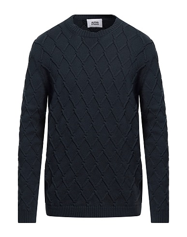 ALPHA STUDIO Jumper Midnight blue 62% Cotton, 38% Polyamide