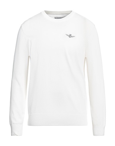 AERONAUTICA MILITARE Jumper White 100% Cotton