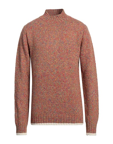 BOB Polo neck Camel 36% Alpaca wool, 29% Polyamide, 25% Cotton, 10% Polyester