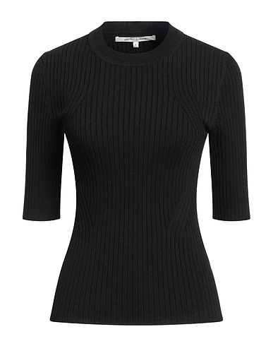 SECOND FEMALE Pullover Nero 56% Viscosa, 41% Poliammide, 3% Elastan