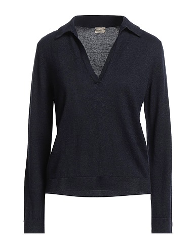 MASSIMO ALBA Sweater Midnight blue 52% Linen, 48% Cashmere