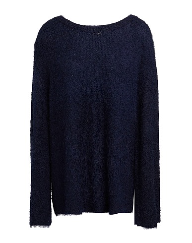 MASSIMO ALBA Jumper Midnight blue 58% Silk, 42% Cashmere