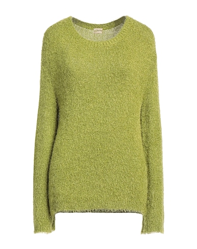 MASSIMO ALBA Sweater Light green 58% Silk, 42% Cashmere