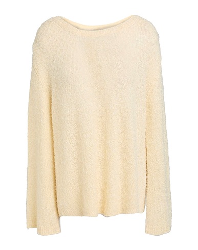 MASSIMO ALBA Pullover Avorio 58% Seta, 42% Cachemire