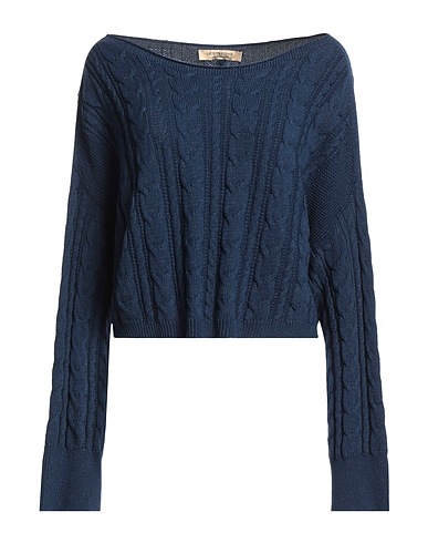 LE STREGHE Pullover Blu navy 100% Cotone