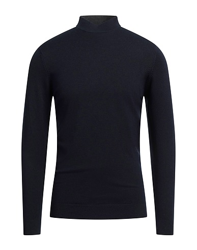 GROOWE Polo neck Midnight blue 70% Viscose, 30% Nylon