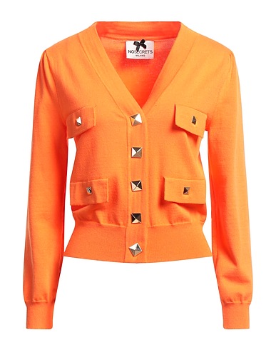 NO SECRETS Cardigan Orange 72% Viscose, 28% Polyamide