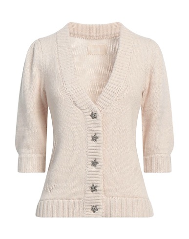 ZADIG&VOLTAIRE Cardigan Cream 50% Recycled cashmere, 45% Cashmere, 5% Wool