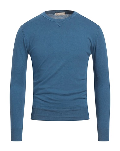 CASHMERE COMPANY Pullover Taubenblau 70% Baumwolle, 15% Kaschmir, 15% Seide