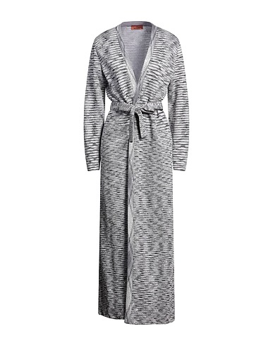 MISSONI Cardigan Grey 40% Viscose, 40% Wool, 10% Polyamide, 5% Elastane, 5% Polyester