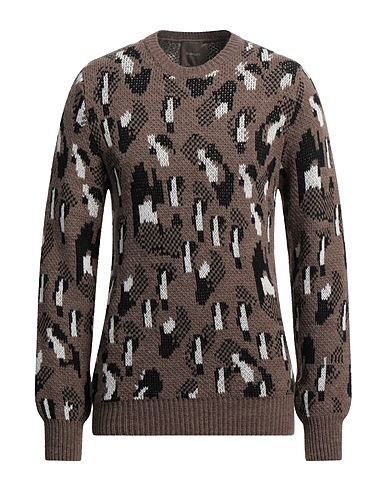 GIANNI LUPO Jumper Khaki 70% Acrylic, 30% Wool