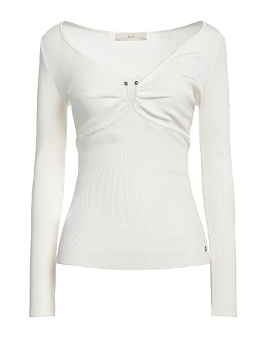 GUESS Pullover Bianco 85% Viscosa, 13% Poliammide, 2% Elastan