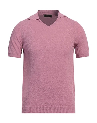 ROBERTO COLLINA Jumper Mauve 70% Cotton, 30% Polyamide