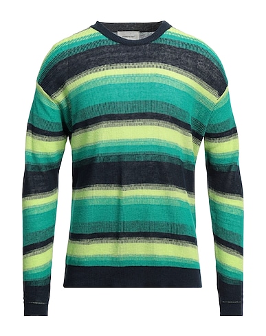 ATOMOFACTORY Sweater Green 75% Linen, 25% Cotton