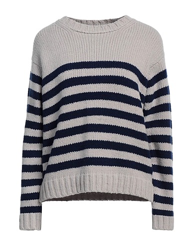 ALEXANDRA GOLOVANOFF Jumper Light grey 70% Wool, 30% Polyamide