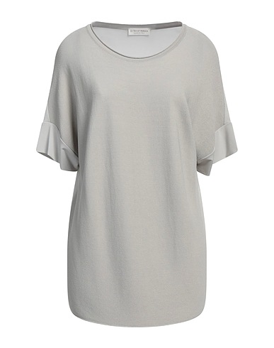 LE TRICOT PERUGIA Pullover Hellgrau 81% Viskose, 15% Polyamid, 4% Elastan, Polyester
