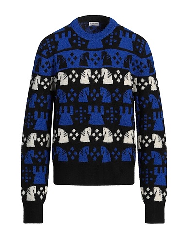 BURBERRY Sweater Blue 96% Wool, 4% Polyester