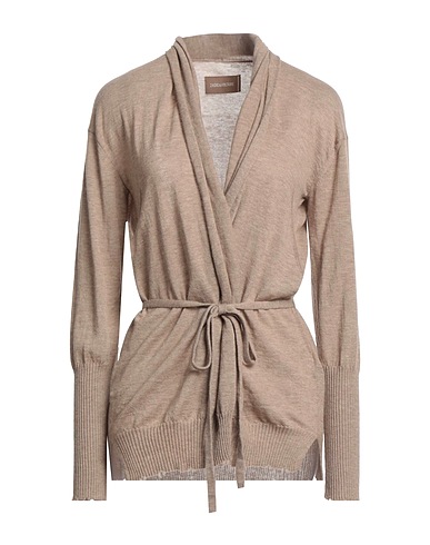 ZADIG&VOLTAIRE Cardigan Khaki 100% Cashmere