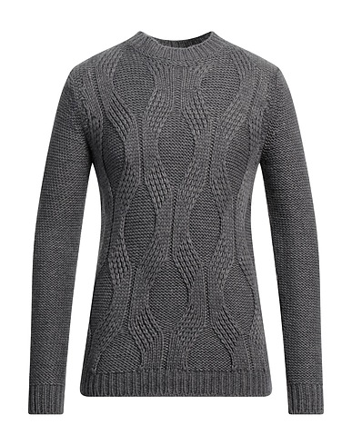 GREY DANIELE ALESSANDRINI Sweater Grey 60% Acrylic, 20% Wool, 20% Alpaca wool