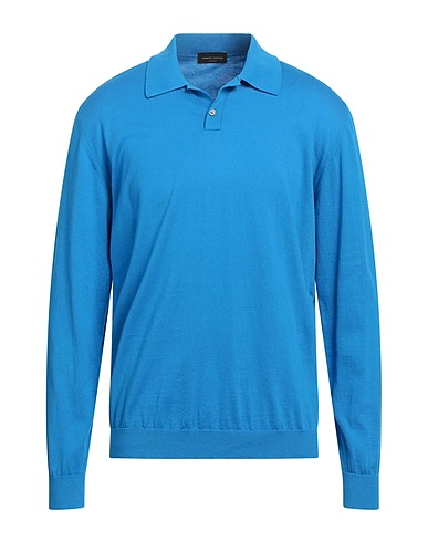 ROBERTO COLLINA Sweater Azure 100% Cotton