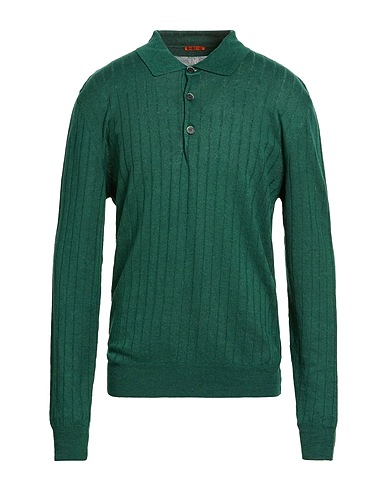 BARENA Jumper Green 65% Linen, 35% Cotton