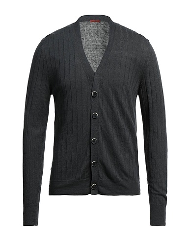 BARENA Cardigan Charcoal 65% Linen, 35% Cotton