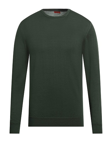 BARENA Pullover Dunkelgrün 100% Merinowolle