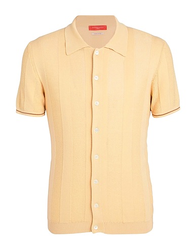 DANIELE FIESOLI Solid color shirt 100% Cotton