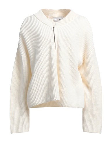 STYLEALBUM Jumper White 47% Wool, 30% Viscose, 15% Polyamide, 8% Cashmere