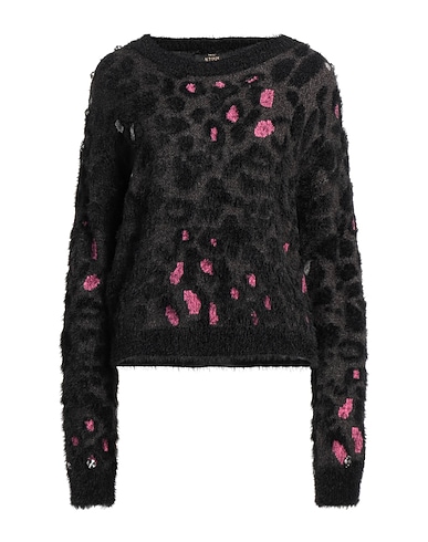 ACTITUDE by TWINSET Jumper Charcoal 63% Polyamide, 24% Viscose, 13% Polyester